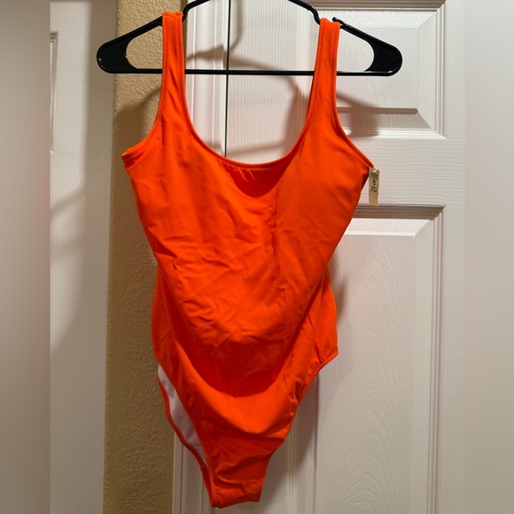 PINK Victoria's Secret Other - PINK Victoria's Secret Vibrant Orange One-Piece Swimsuit NWT